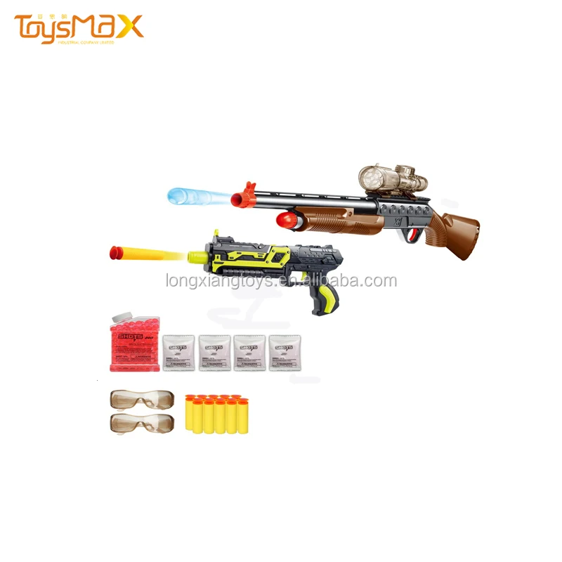 New product shooting ball air gun toy with soft water bullet