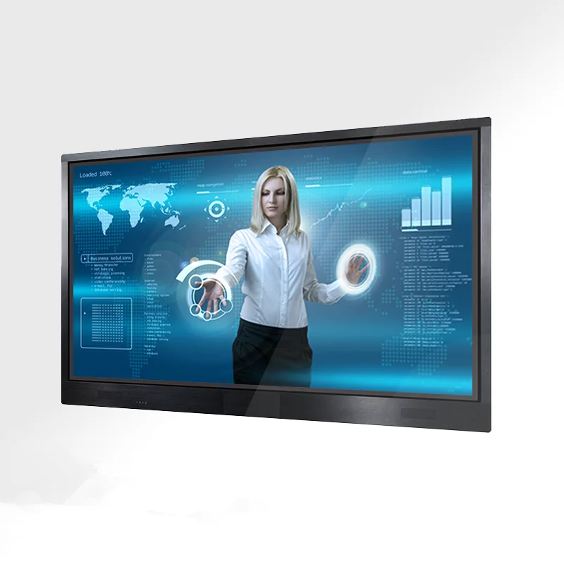 

infrared touch hd led screen monitor smart tv,interactive flat panel/pc, Silver