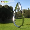 Outdoor decoration circle metal sculpture for sales