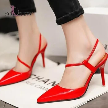 pointed toe stiletto sandals