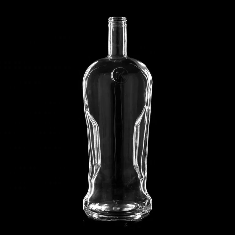 1.75l Custom Glass Rum Fine Liquors Bottle Buy Fine Liquors Bottle
