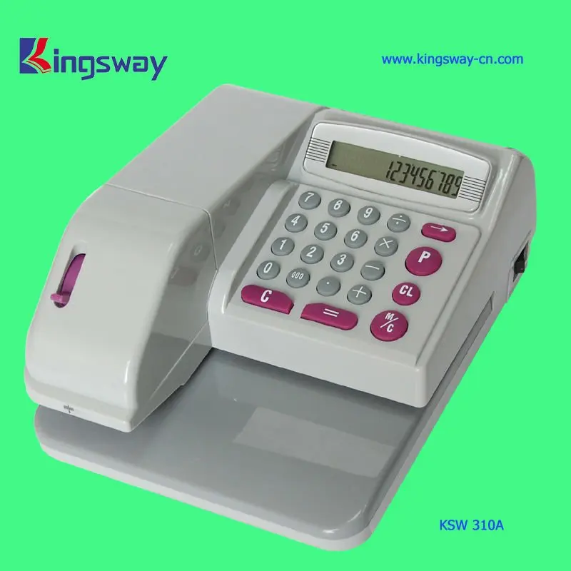 Check Writing Machine Ksw310. Buy Check Writing Machine,Check Wrting