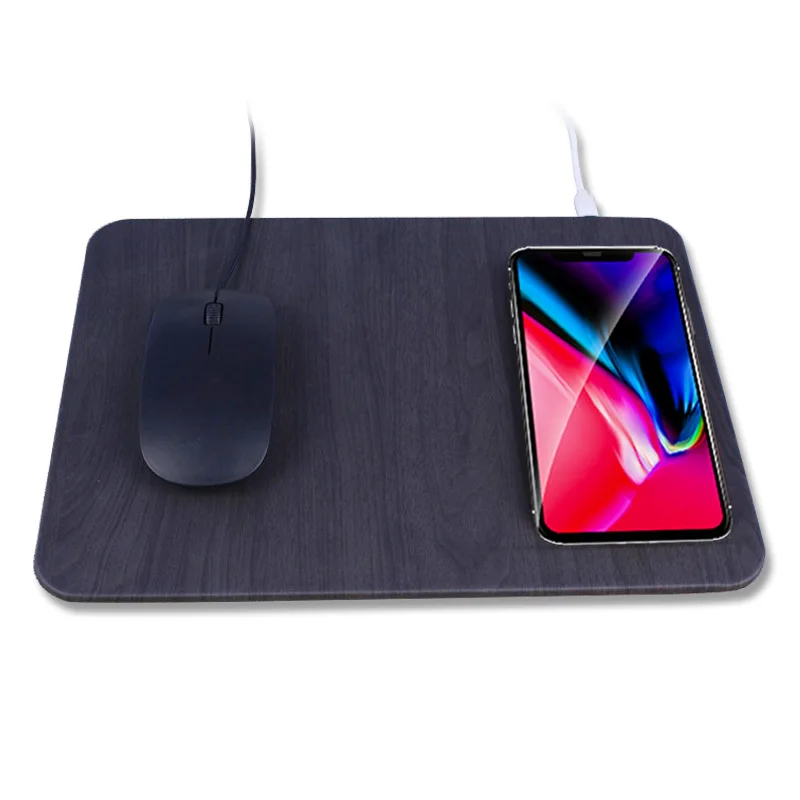 

Good price pu leather wholesale fast charging wireless charger mouse pad, N/a