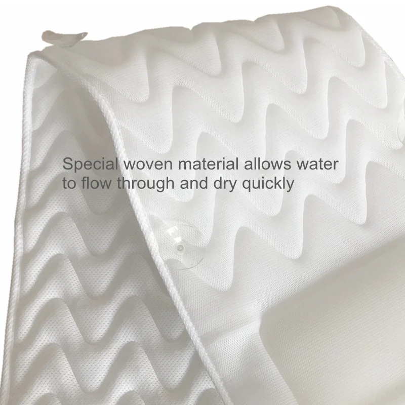 3d Air Mesh Full Body Spa Bath Pillow Mat Buy Bath Pillow,Bath Mat