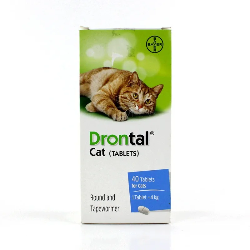 

Online Order Drontal Plus Allwormer for Cats 40 Tablets