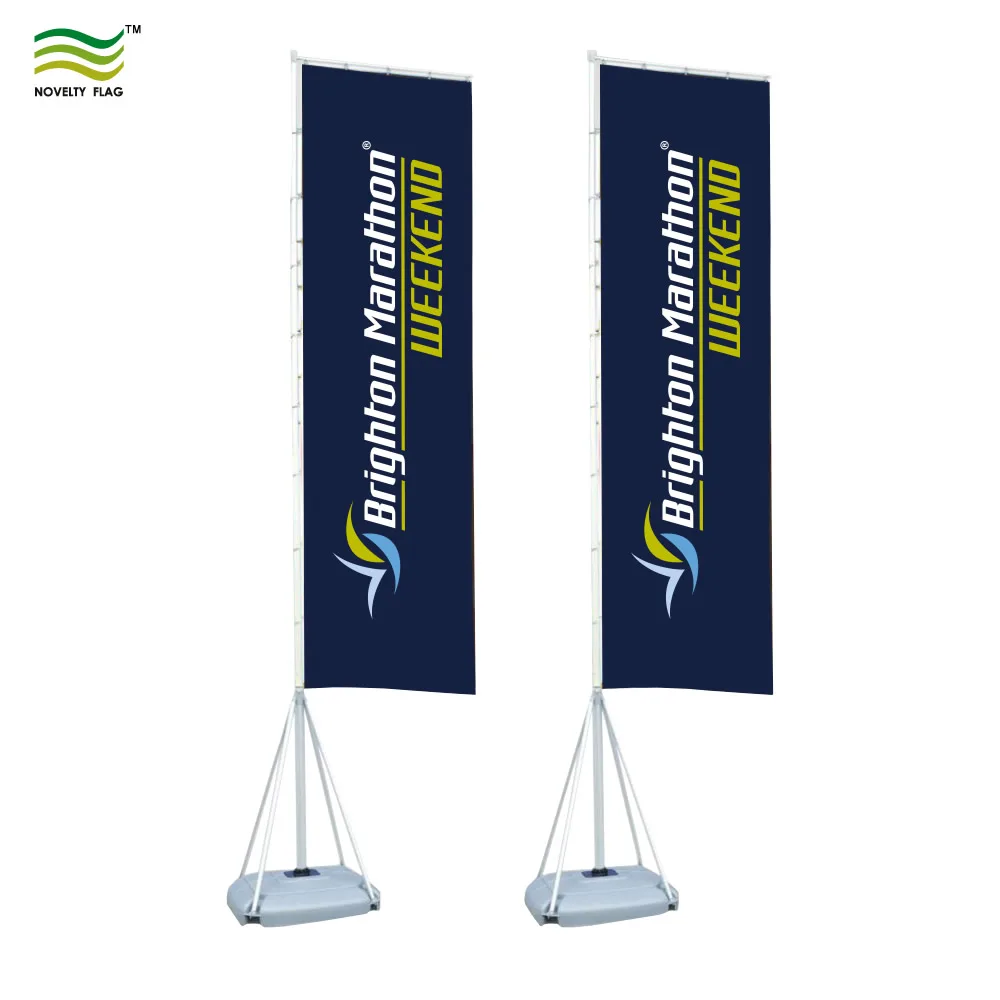 5m Aluminum Pole Outdoor Advertising Flying Beach Flag Banner