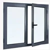 High quality aluminum house windows double glass