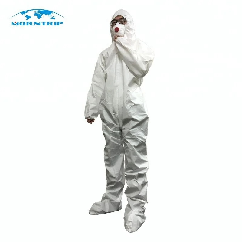 Disposable Protective Coverall Electrical Safety Suit For Heavy