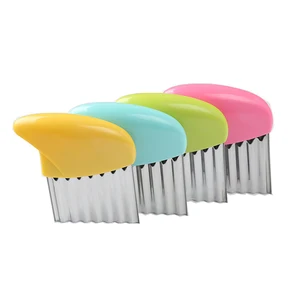 Image of kitchen accessories vegetable cutter stainless steel potato slicer