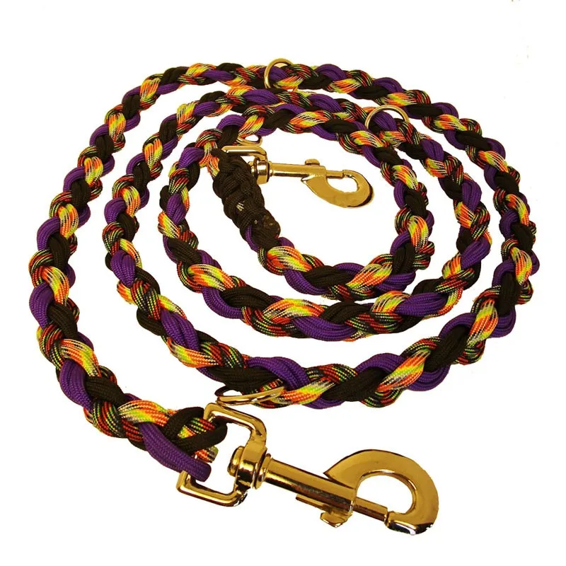 Dog Nylon Adjustable Loop Slip Leash Rope Lead 1.2m Pet Products