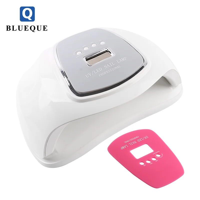
blueque electric automatic nail polish dryer 72w led uv nail lamp 