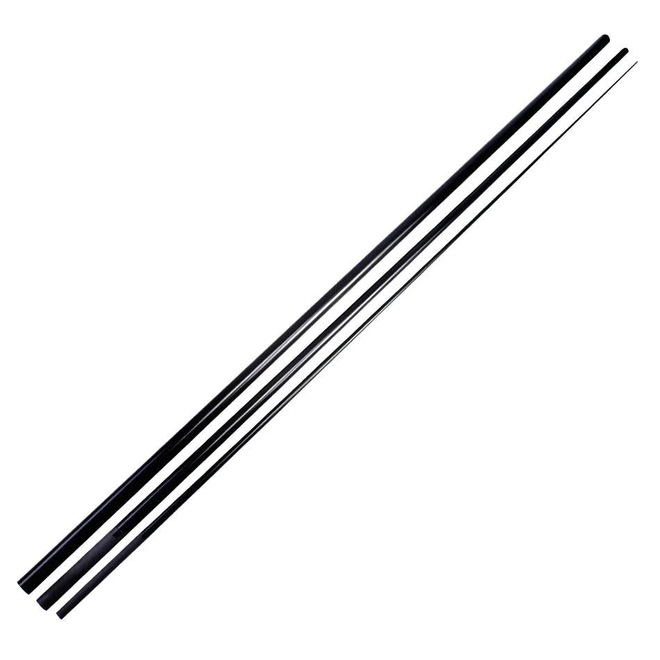 

4.2M 3Sections 100-250g Casting weight carbon fiber Hard Fast Action Surfcasting Fishing Rod Blanks Stick, Black