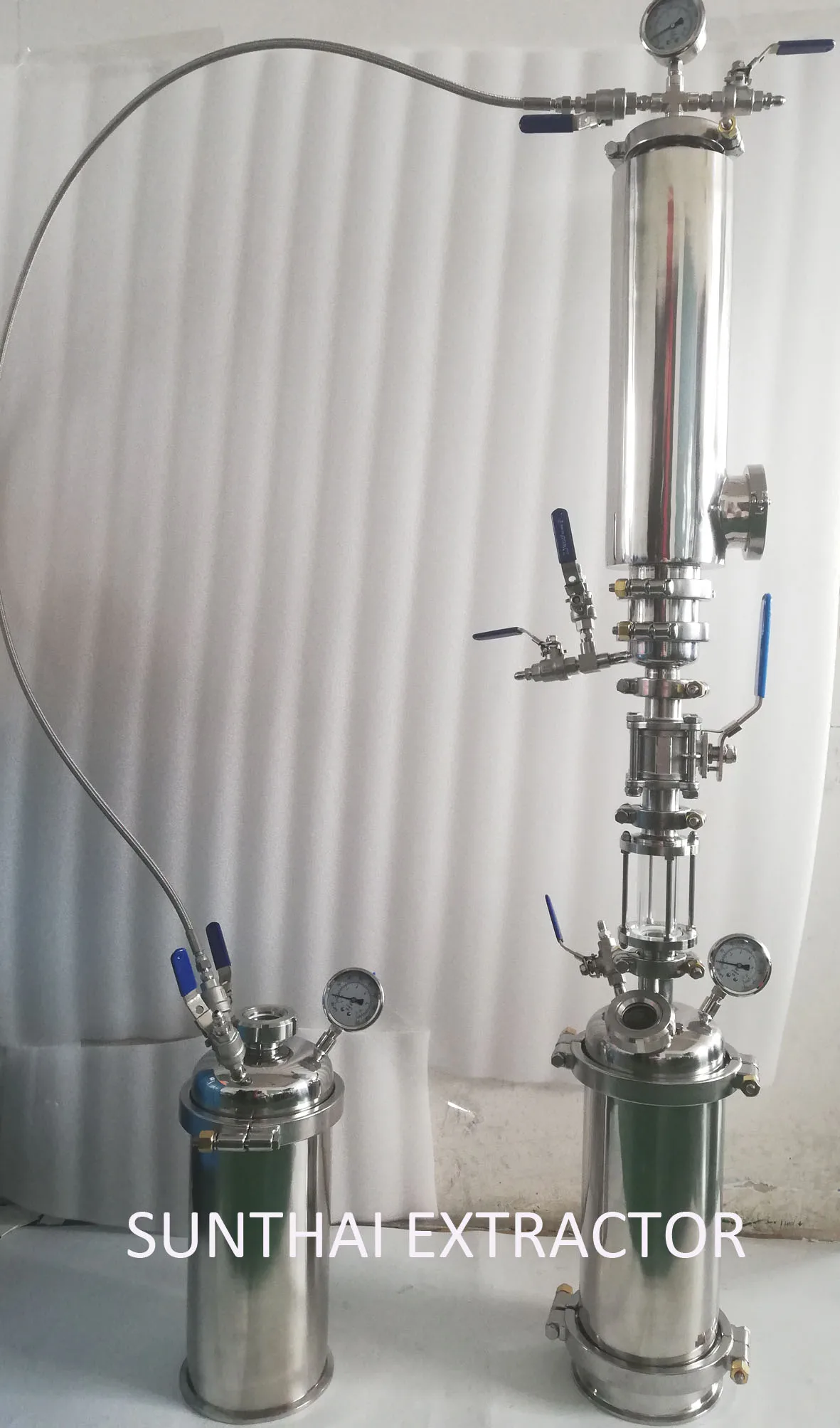 Bidirectional Closed Loop Butane Extractors Top Fill And Bottom Fill