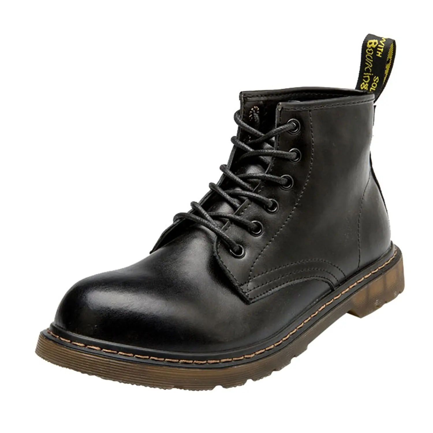 retro combat boots mens