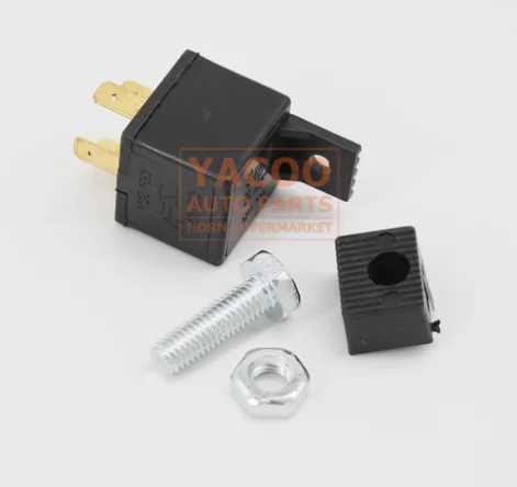 Dc 12v 24v Compact Tone Blast Horn Air Pressure Horn With 125db Relay