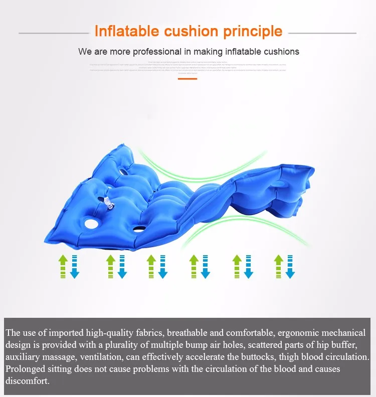 Superior Comfort Waffle Seat Air Cuhion 17" Orthopedic Medical