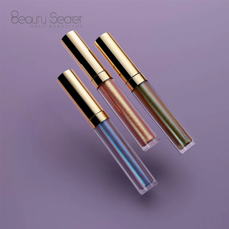 

Wholesale shimmer lipgloss private label cosmetics, 6 colors optional