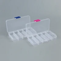

Top Quality 10 Grid Bead Organizer Adjustable Clear Plastic Storage Divider Plastic Box