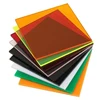 acrylic plastic sheet interior and exterior outdoor have a colorful pattern of concept design Stock Photo