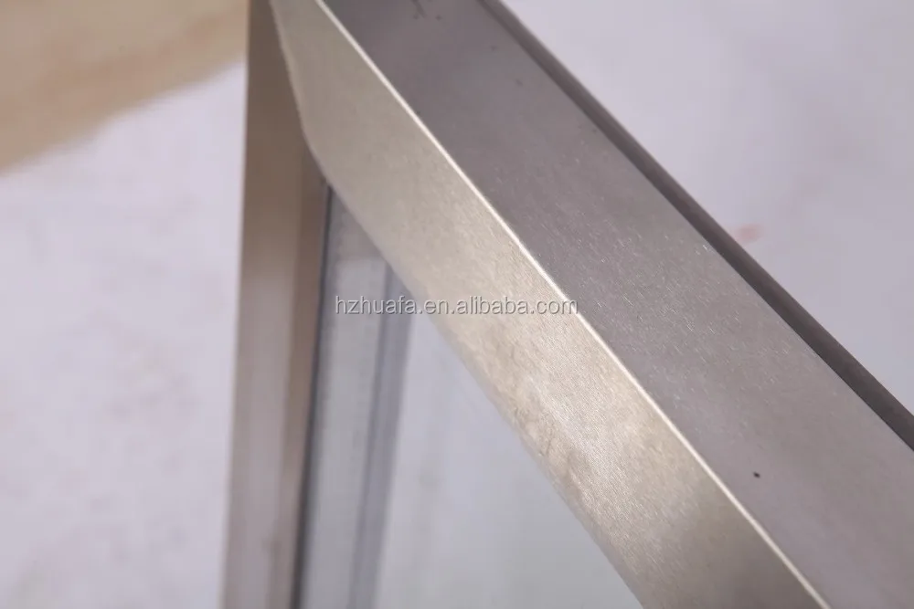 
economical aluminium frame wine cooler glass door 