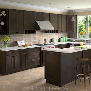 Dark Cabinetry With Kitchen Backsplash Lowes And White Kitchen