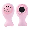 New Arrival Soft Fish Shape Washing Face Exfoliator Massage Silicone Face Cleansing Brush