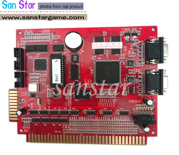 

Amigo 9 In 1Casino Multi Game Pcb for Game Slot Gambling Game Machine, Red