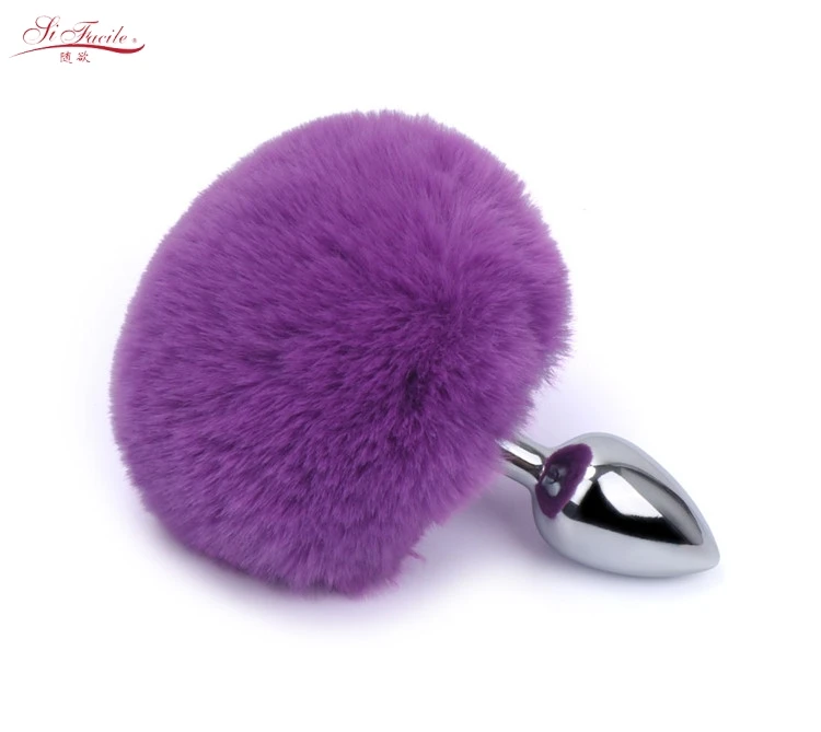 Silicone Rabbit Tail Butt Plugs Anal Plug Silicone Rabbit Tail Butt Plugs Anal Plug