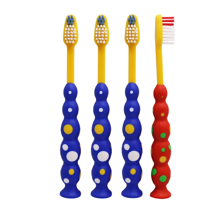 

The best-selling calabash shape designs soft bristles for children's toothbrush