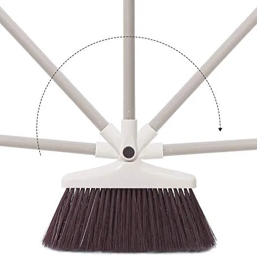 Retractable Handle Ceiling Rotatable Broom And Dustpan Set Buy