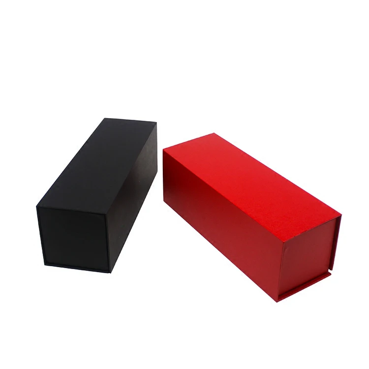 Customized Logo Printing Rectangle Gift Flip Magnet Hardcover Box 4