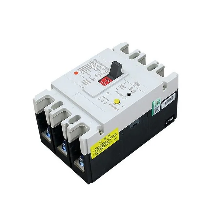 Csm1l Electrical Molded Case Earth Leakage Circuit Breaker ...