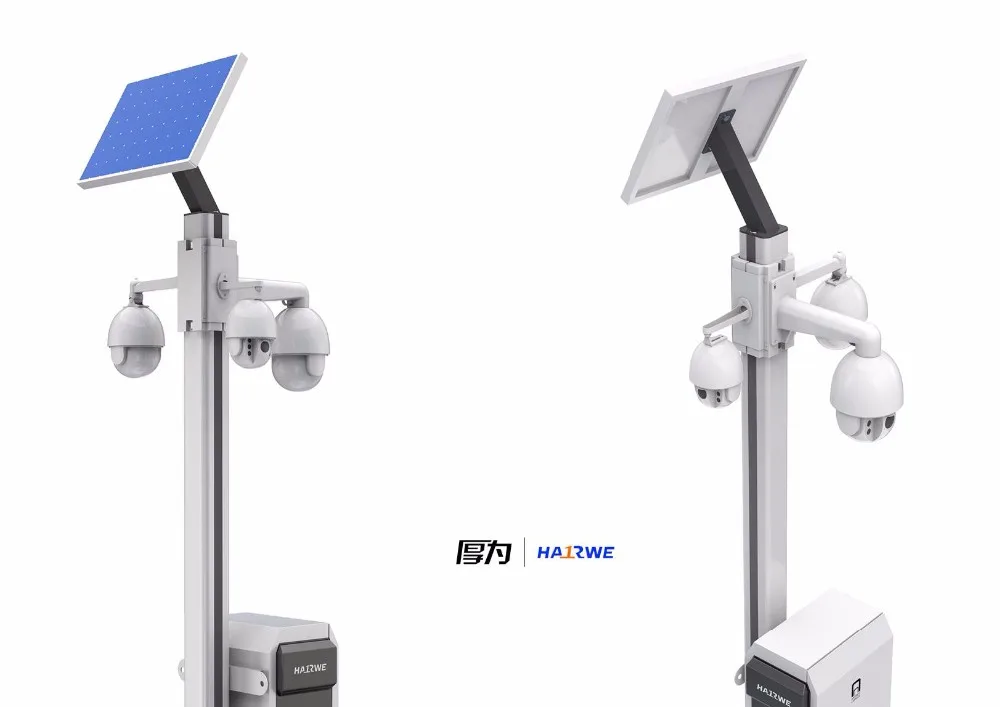 Outdoor Steel Post Bullet Camera Pole Hot Dip Galvanized Buy Steel