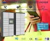 Durable post electronic selectable locker with remote control system