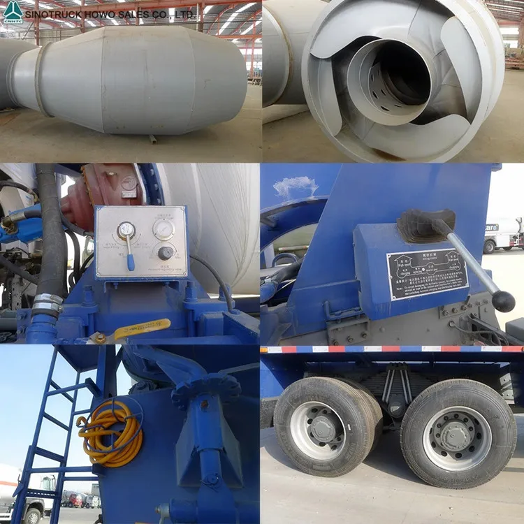 Sinotruck 6 Cubic Meters 6x4 Heavy Concrete Mixer Truck