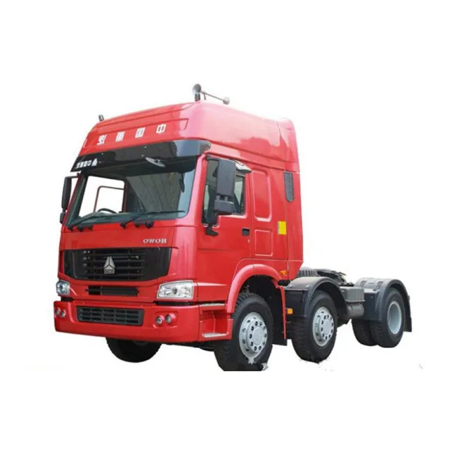 Used Tractor Truck 460HP China Sinotruk Howo T7H Trailer Head Price