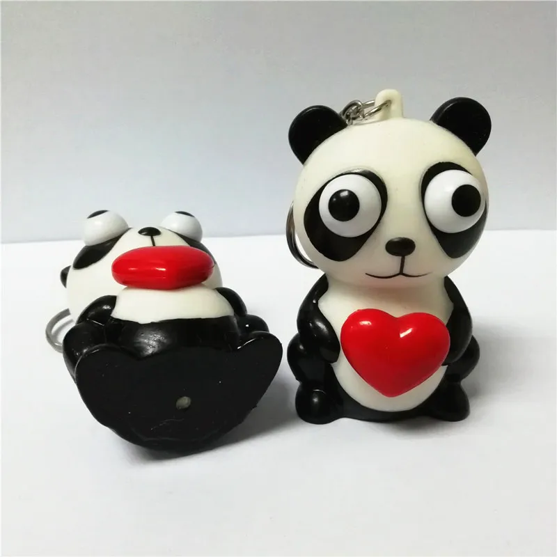 hana panda heartbeat puppy toy