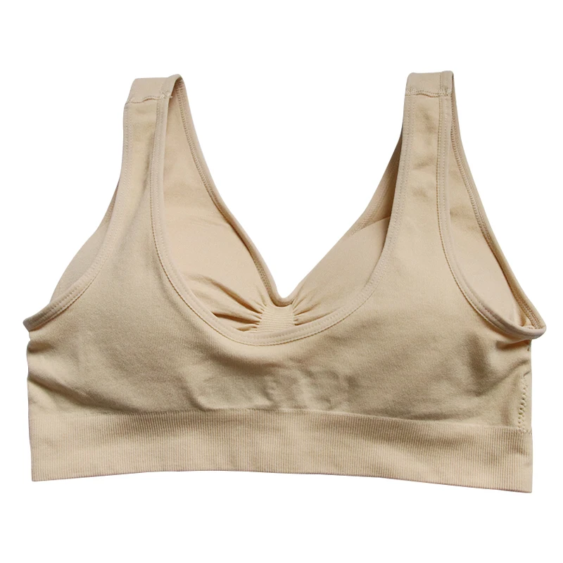 
Factory Wholesale 2018 Fitness Yoga Wear Women Padded Seamless Sports Bra 