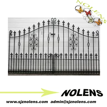 huge iron gate Wrought Iron Gate Grill