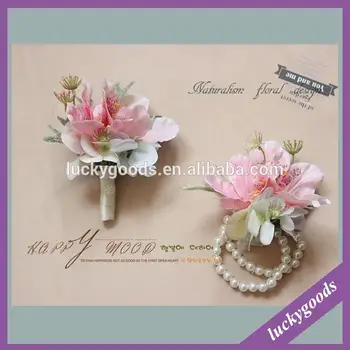 artificial flower corsage