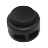 High Quality Plastic Cylinder CordStopper with Two-Hole for Backpacks
