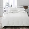 300TC 100% Polyester Fibre Solid Comforters Bedding Sets Hotel