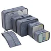 China supplier top sell waterproof nylon travel pouch packing cubes