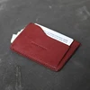 Real leather genuine leather id card holder want to buy stuff from china