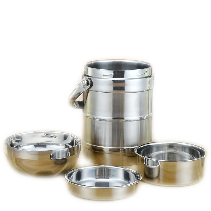 
Multi-Size Stainless Steel Food Container Vacuum Thermal Cooker 