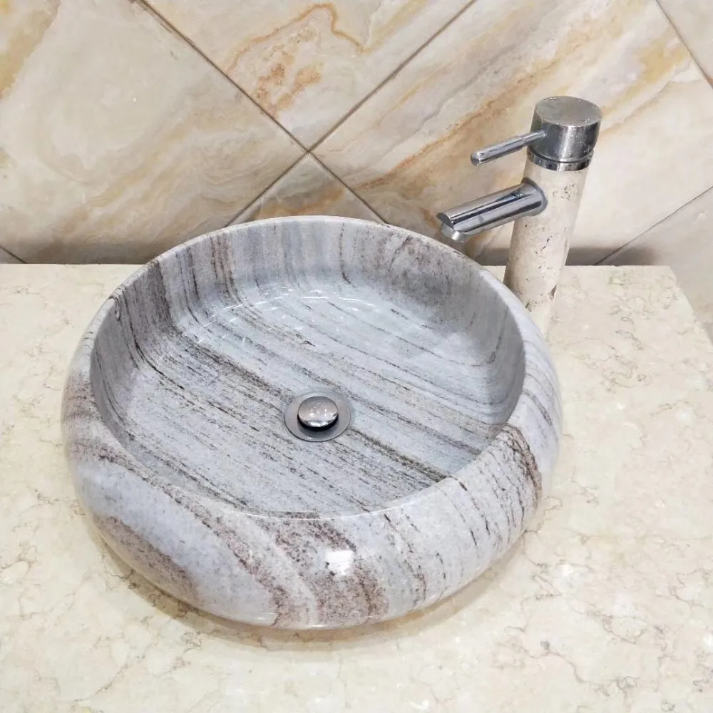 circular wash basin