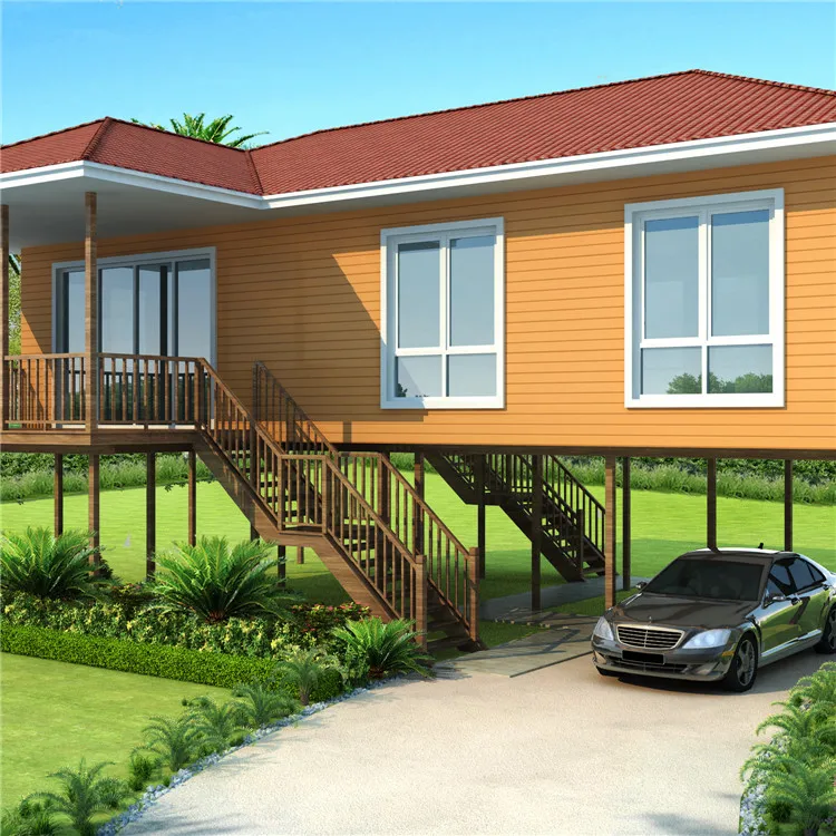 2019 Standard Modular Luxury Prefabricated Steel Frame Houses