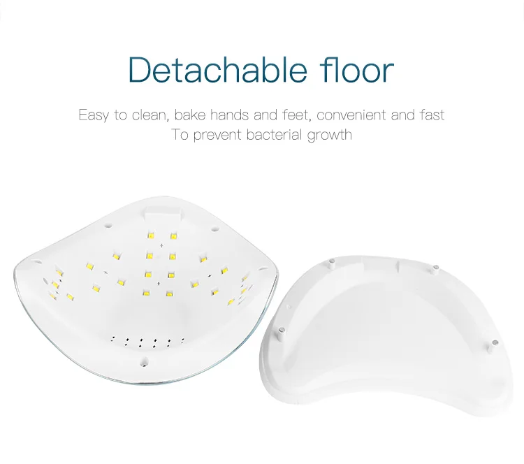 BLUEQUE 2020 new style holographic color sun 5 uv led nail lamps lights 48W nail polish gel dryer uv lamp