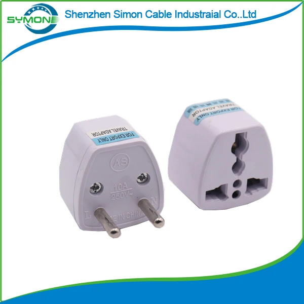 
CE universal travel adapter UK plug converter AU EU US UK adapter 