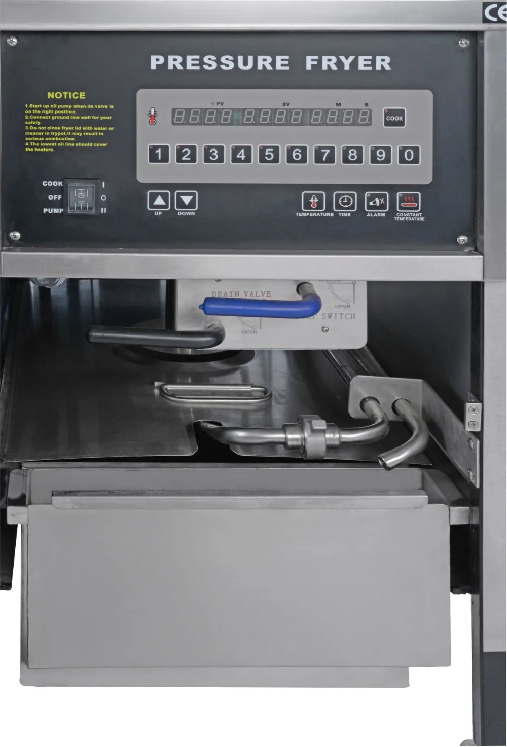 Electric Deep Fryer Commercial Broasted Chicken Frying Machine Buy